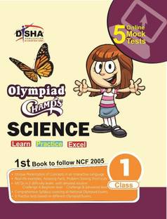 Olympiad Champs Science Class 1 with 5 Mock Online Olympiad Tests 1 Edition