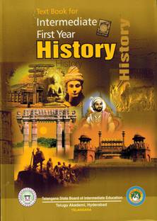 A Textbook Of Intermediate First Year -HISTORY [ ENGLISH MEDIUM  - Textbook Of Intermediate First Year -HISTORY