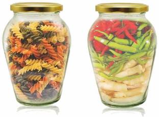 Antique Buyer Glass Fridge Container  - 1000 ml