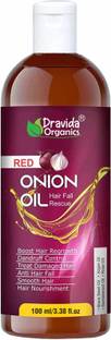 Dravida Organics Onion Hair Oil - Nourishing Hair Fall Treatment With Real Onion Extract Intensive Hair Fall Dandruff Treatment Hair Oil