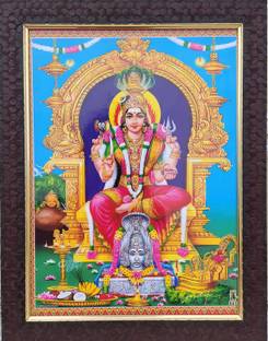 SAI BALAJI ACRALICS Arulmigu Karumariamman photo frame Religious Frame