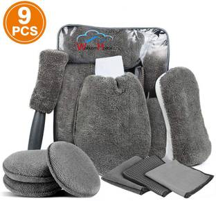 WolkomHome Microfiber Vehicle Washing  Washing Mitt Hand Glove