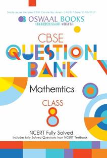 Oswaal Ncert & Cbse Question Bank Class 8 Mathematics