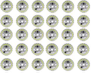 Onas 30 Pcs 9 Watt Direct On Board LED Bulb Raw Materials WHITE Color Light Electronic Hobby Kit