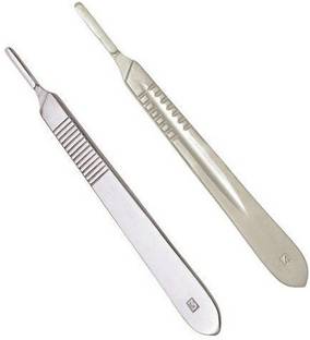 FusionKraft BP Handle No. 3 & BP Handle No. 4 (Combo Pack) Surgical Scalpel