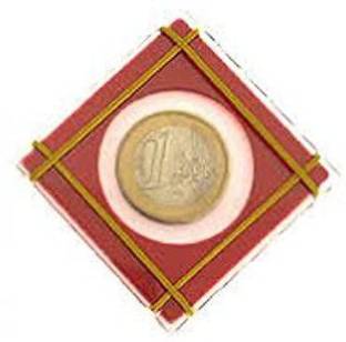 A SARKAR MAGIC WORLD Clear Coin Vanish Magic / Close UP Coin Vanishing Sheet 1 Magic Tricks