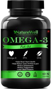 Naturewell Ultra Fish Oil (Triple Strength) With 1000Mg Omega 3 (Green)