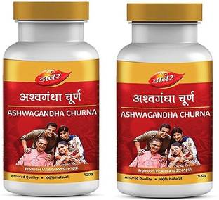 Dabur Ashwagandha Churna for Stamina & Energy (Pack of 2)