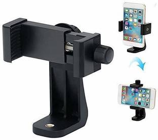 OAHU T-Shape Clamp Mobile Holder Mount Perfect to Uuinversal Smartphones Size Upto 6.5" Adjustable in Vertical & Horizental Position Mobile Holder