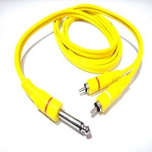 techut Mono Audio Cable 1.8 m 6.35mm Mono Male to 2