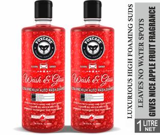 FOXCARE WASH & GLOSS AUTO SHAMPOO - 1LITER NET Car Washing Liquid