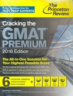 Cracking The Gmat Premium Edition, 2016