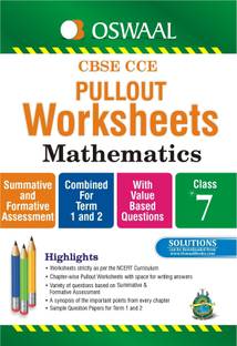 Cbse Sample Question Papers  - Class 7 - Combined for Term 1 and 2