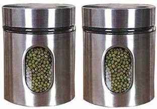 IndusBay Glass, Steel Utility Container  - 350 ml, 350 ml