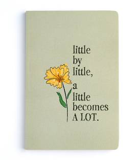Factor Notes All-Purpose Notebook: 100 GSM Natural Shade Paper A5 Notebook Dot Grid 144 Pages