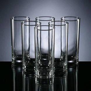 1st Time (Pack of 6) New Designer Stylish Shape Glass-A40 Glass Set Cocktail Glass