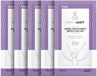 mamaxpert Rapid Pregnancy Detection Kit by Cipla, Pack of 5 Pregnancy Test Kit