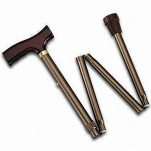 Health Track Folding Walking Stick