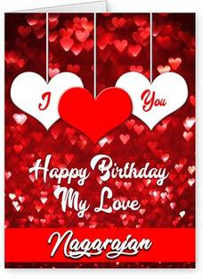 Midas Craft Happy Bithday Nagarajan ….08 Romantic Birthday Quote Greeting Card