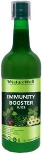 Naturewell Premium IMMUNITY BOOSTER Juice for Building Immunity and Digestion Booster Contains GILOY TULSI PAPITA I No Added Sugar