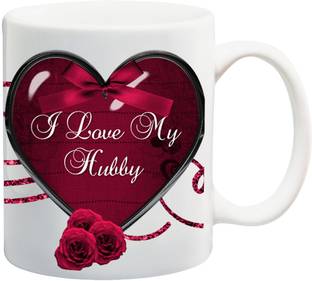 Stylotrendz I Love my Hubby best gift for Husband Ceramic Coffee Mug