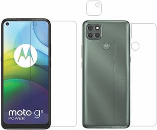 GS Smart Front and Back Tempered Glass for Motorola Moto G9 Power {Flexible}, XT2091-3, Moto G9 Power