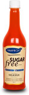 Newtrition Plus Orange - Sugar Free Syrup, Zero Calorie, Zero Carb Diabetic Friendly, Keto Friendly (500 ml) Orange