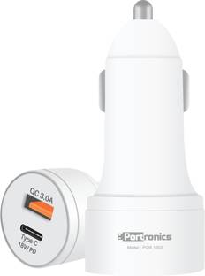 Portronics 30 W Turbo Car Charger