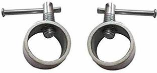 KORBAX Gym Locks for Bars Pack of 2 Locks Silver Bar Lock