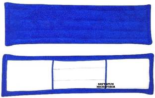 SOFTSPUN SOFTSPUN Microfiber Wet & Dry Cleaning Mop Refill - Blue - 19inches Refill
