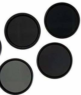 SHOPEE Branded 49mm Neutral Density ND Filter 2/4/8/16 Kit with Carry Pouch for for Sony Alpha A3000, NEX Series DSLR Cameras  Lens Hood