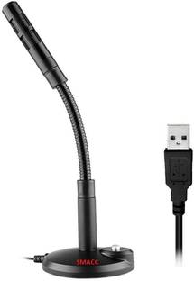 Smacc Noise Cancelling USB Microphone for Windows and Mac, Professional PC Microphone Computer, Laptop, Desktop, Plug and Play Mic Microphone