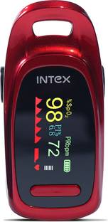Intex Oxicare Pulse Oximeter with Oxygen Saturation Monitor, Heart Rate and SpO2 Levels Oxygen Meter with LED Display Pulse Oximeter