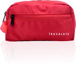 Travalate Polyester Toiletry Bag Makeup Shaving Kit Pouch for Men and Women Travel Toiletry Kit