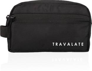 Travalate Polyester Toiletry Bag Makeup Shaving Kit Pouch for Men and Women Travel Toiletry Kit