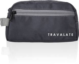 Travalate Polyester Toiletry Bag Makeup Shaving Kit Pouch for Men and Women Travel Toiletry Kit