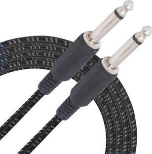 MX 5Meters 16 Feet Instrument Cable Guitar Cables 6.35 mm To 6.35mm Plug Mono Jack Male Straight, Straight TS Patch Cable
