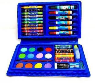 ANVIT 42 Pcs Color Set;Crayons;Oil Pastel;Sketch Pen Set , Water Colours