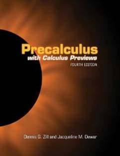 Precalculus with Calculus Previews