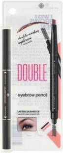 Hilary Rhoda Eyebrow Pencil with eyebrow Brush - Deep Black (Black)
