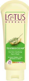 LOTUS HERBALS TEATREECLEAR Tea Tree Clarifying Face Pack
