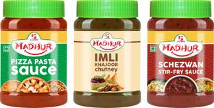 MADHUR Sauce & Chutney Combo of 3 Combo