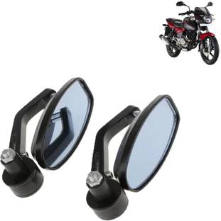 DvineAutoFashionZ Manual Rear View Mirror For Bajaj Pulsar 180 DTS-i