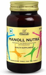 CHARAK Manoll Nutra Tonic - Helps overcome physical & mental fatigue ,Enhances immunity (Pack of 2) (800 g) (800 g)