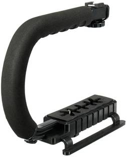 Schsteindar Universal Stabilizer C-Shape Bracket Video Handheld Grip for DSLR DV Camera Rig