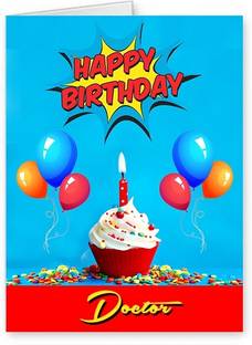 Midas Craft Happy Birthday Doctor ….10 Birthday Wish Greeting Card