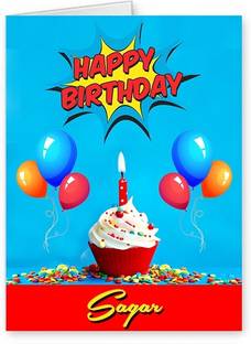 Midas Craft Happy Birthday Sagar ….10 Birthday Wish Greeting Card