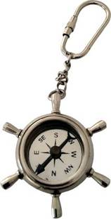 Home Decor Nauticals Brass Key Ring Compass Compass
