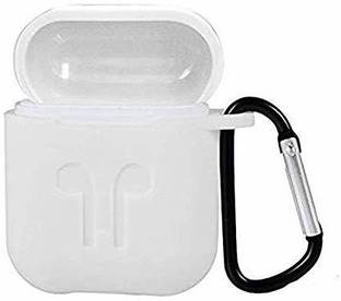 J Front & Back Case for Compatible With Carabiner Hook For AirPod 1 & 2 Cover (Airpod Not Included )