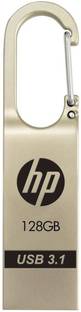 HP X760W 128 Pen Drive Compatible with Laptop, Desktop Computer, Television USB 3.1 Metal Case